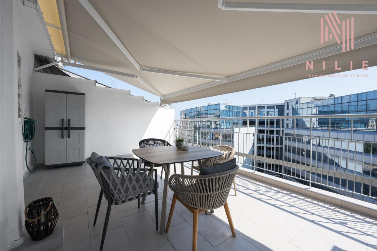 Penthouse Level 7, Nilie Hospitality Mgmt Apartment Thessaloníki Ngoại thất bức ảnh